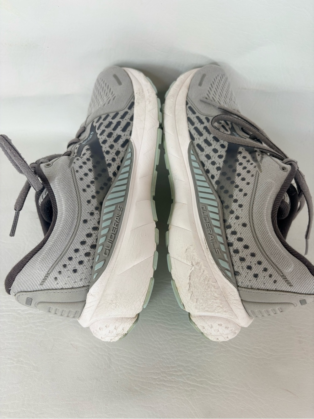Brooks Adrenaline GTS 21 Women’s Running Shoes Gray Blue Size 9 Sneakers - Picture 2 of 8